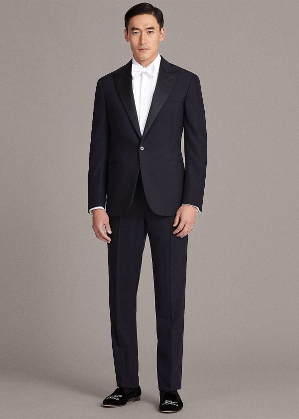 Men's Ralph Lauren Gregory Peak-Lapel Tuxedo | 834971PJR